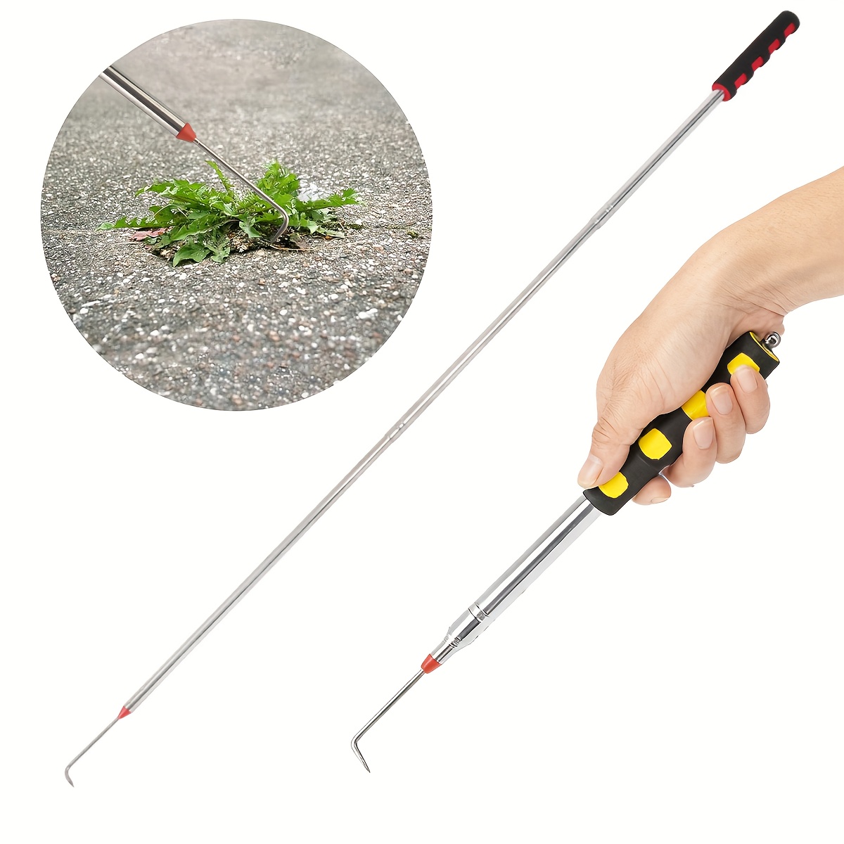 Gardening Tools Used For Weeding - A Retractable Tool for Breaking Through