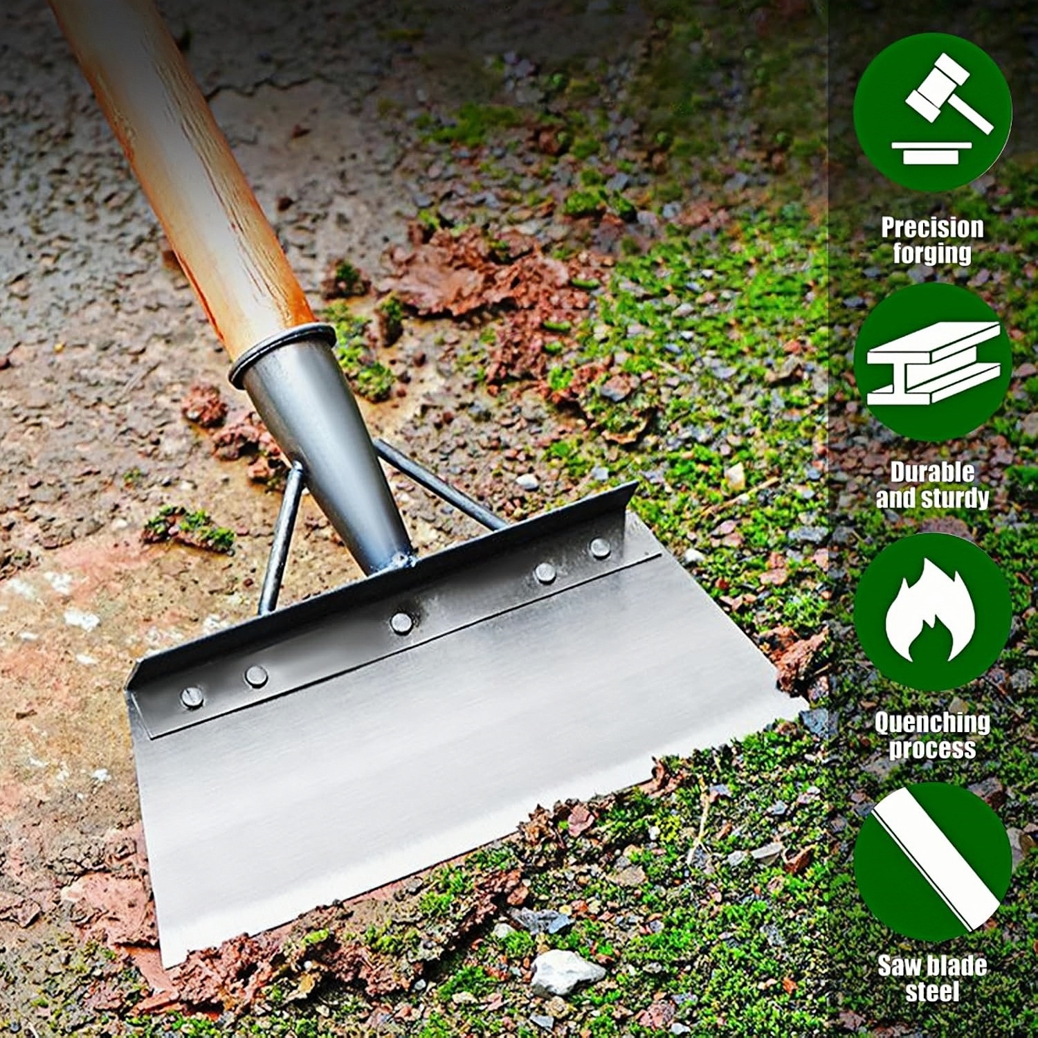 Gardening Tools Used For Weeding - Heavy-duty garden cleaning shovel - a
