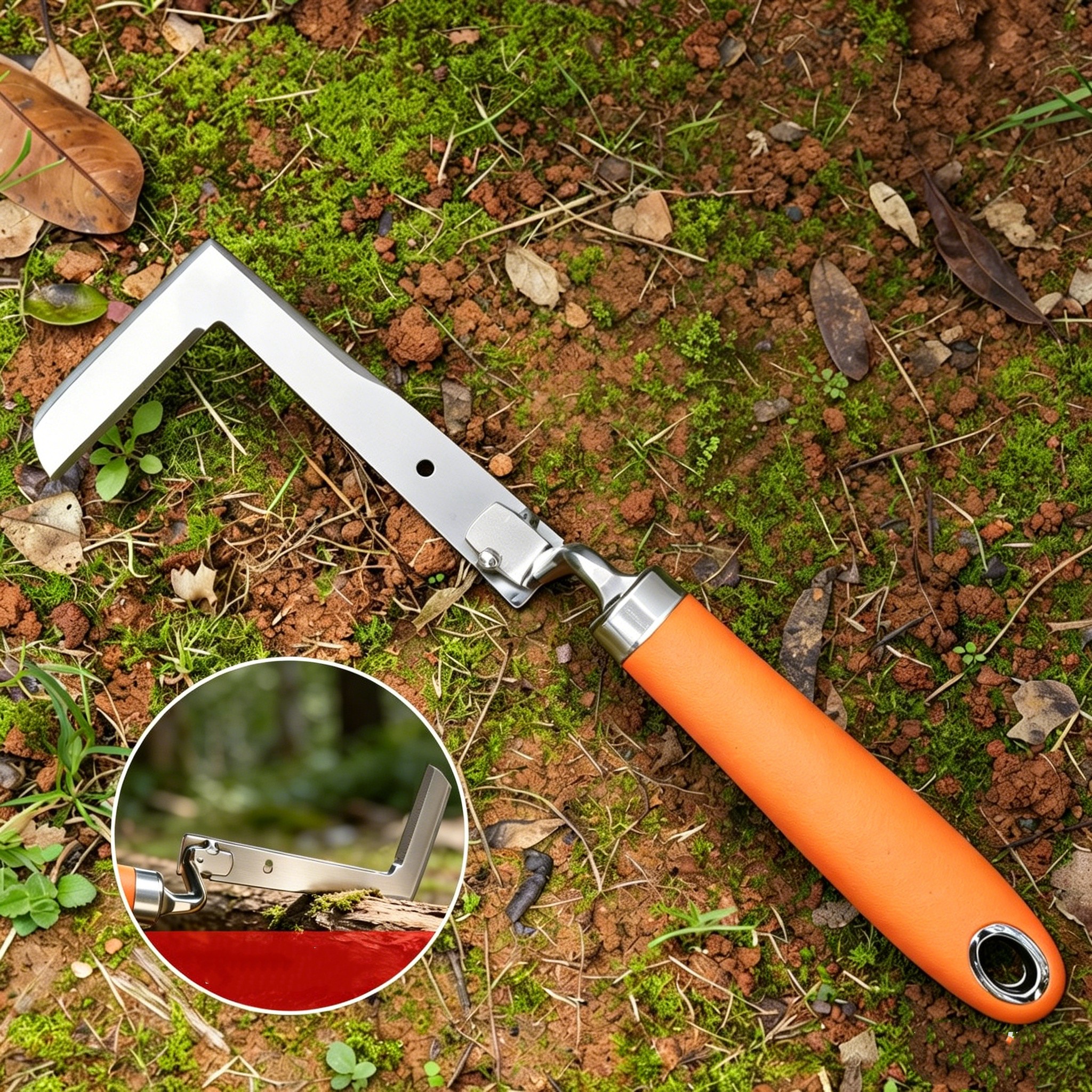 Gardening Tools Used For Weeding - L-Shaped Multi-Purpose Garden Hand Weeding Tool
