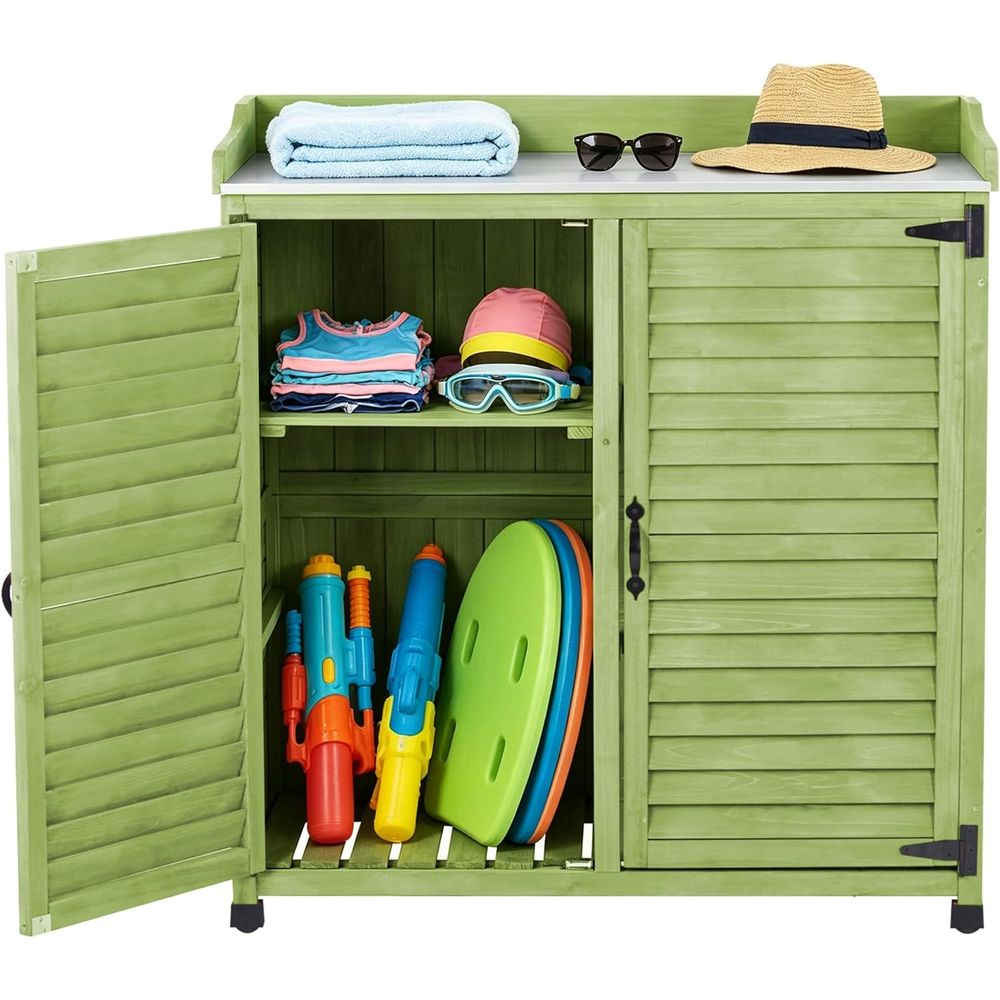 Outdoor Potting Bench with Met - Gardening Tools Toolstation 리뷰 및 가격