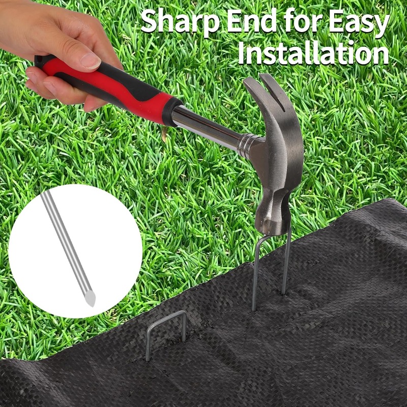 10 Pcs U-shaped Garden Nails A - Gardening Tools Used For Weeding 리뷰 및 가격