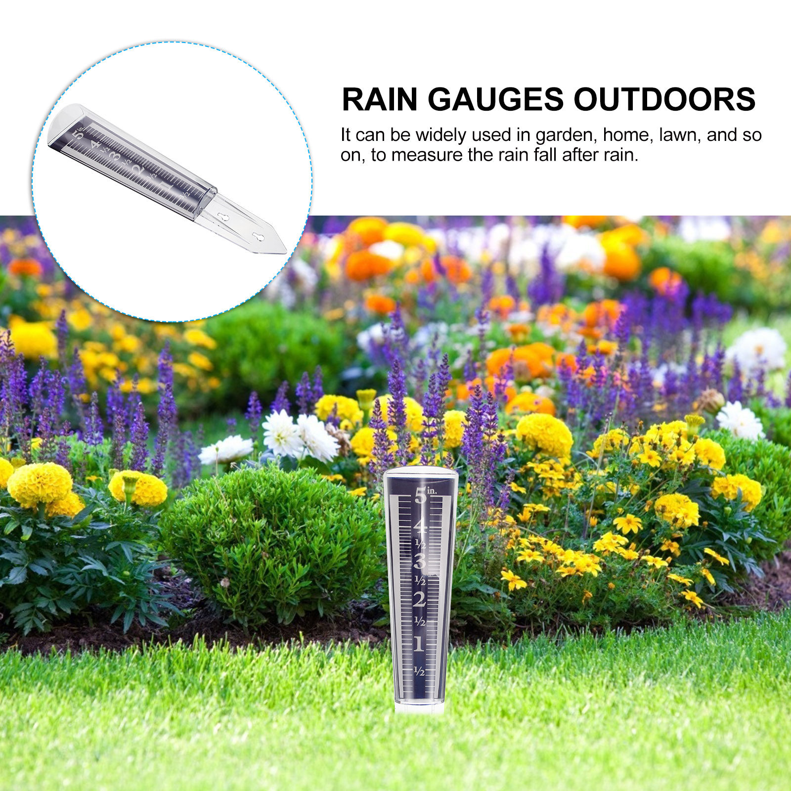 Transparent Rain Gauge for Out - Gardening Tools Toolstation 리뷰 및 가격