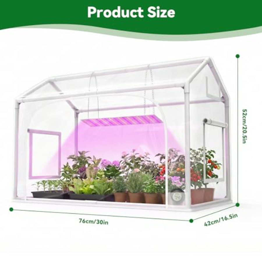 Mini Indoor Greenhouse with Gr - Greenhouse Mini Indoor 리뷰 및 가격