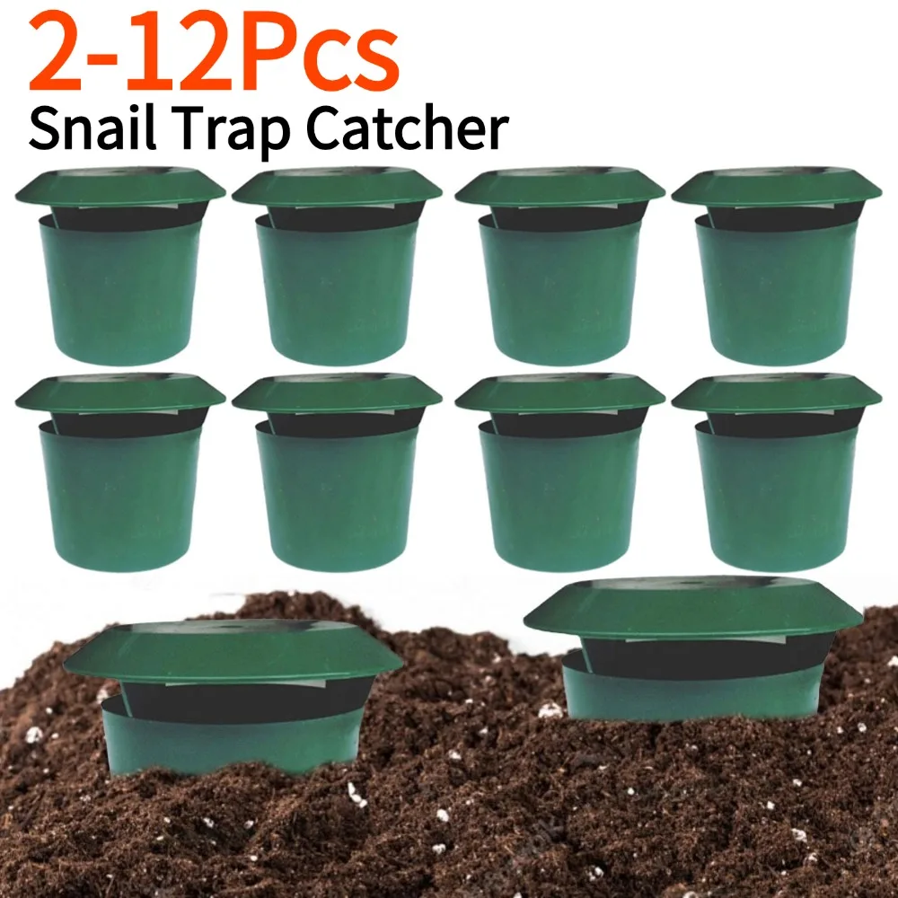 2-12Pcs Snail Trap Catcher Eco - Gardening Tools Toolstation 리뷰 및 가격