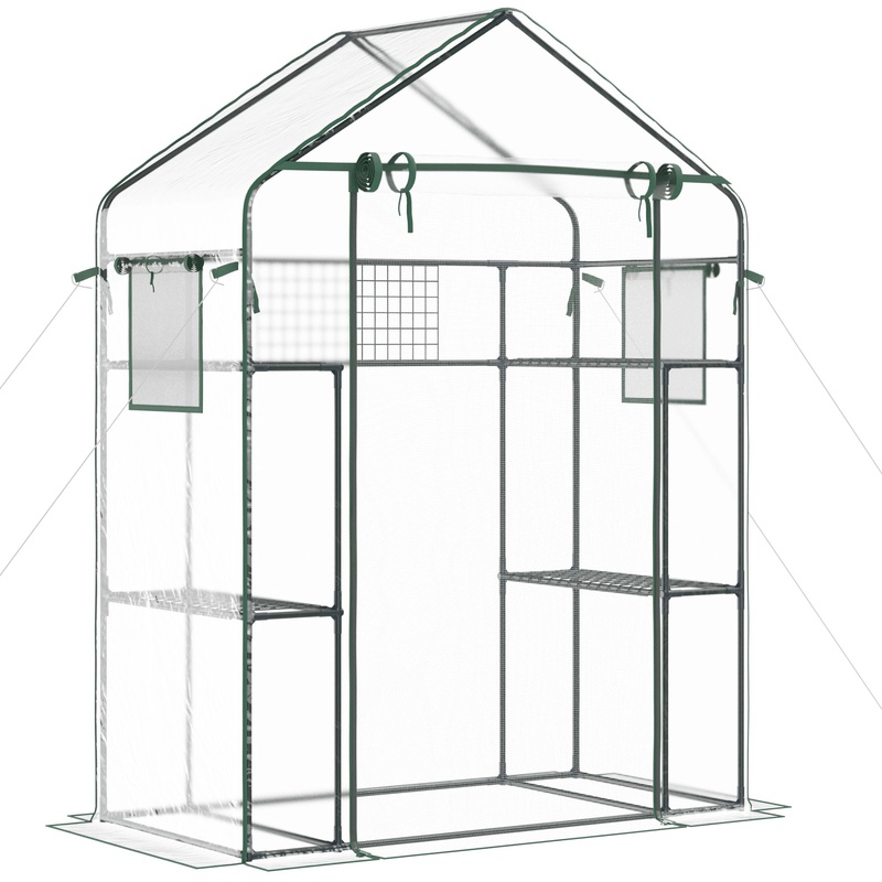 Outsunny Mini Walk-in Greenhou - Greenhouse Mini Indoor 리뷰 및 가격