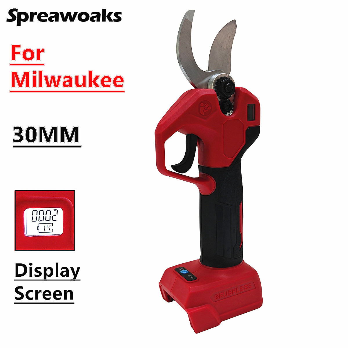 Brushless Electric Pruning She - Essential Gardening Tools 리뷰 및 가격