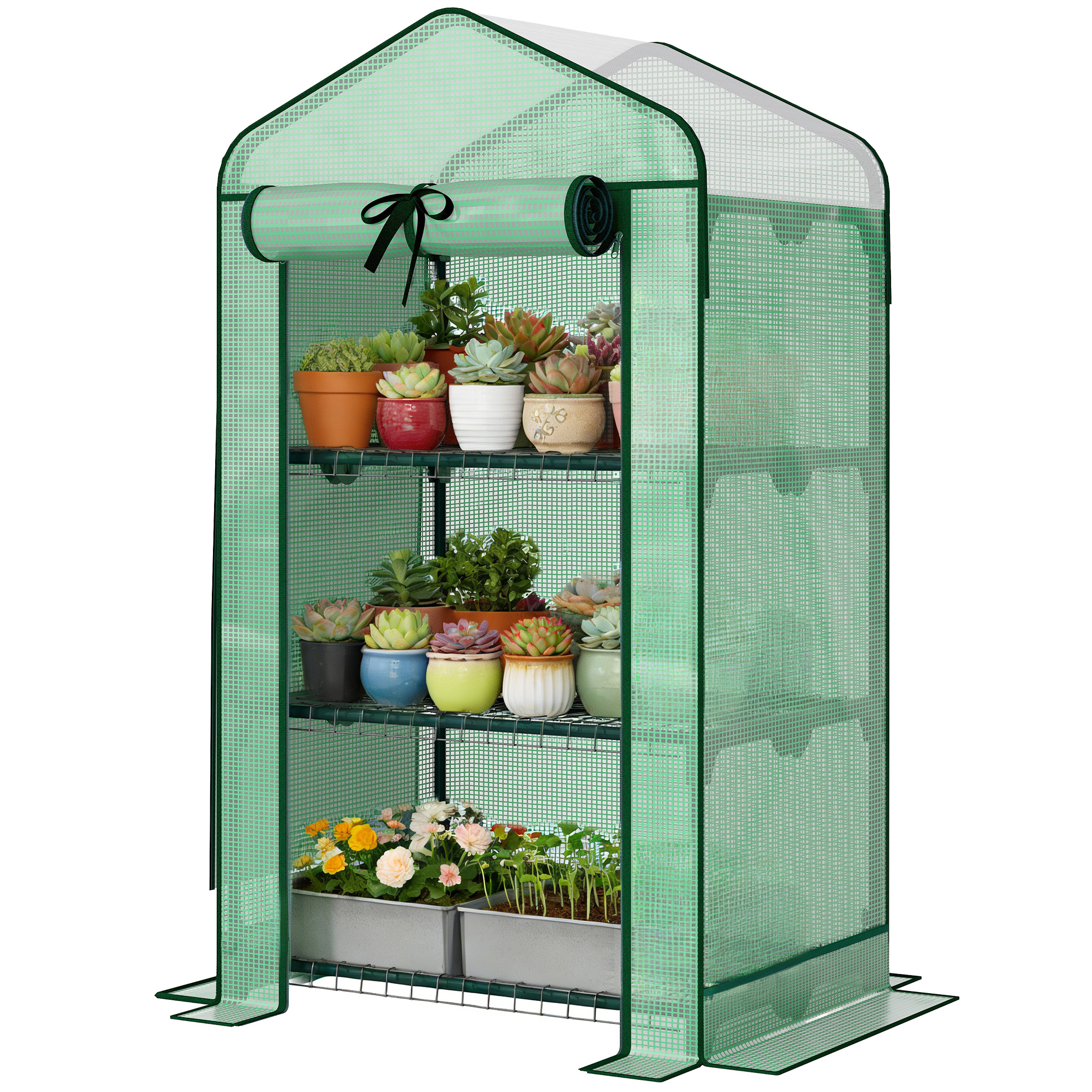 3-Tier Mini Greenhouse with Ro - Greenhouse Mini Indoor 리뷰 및 가격