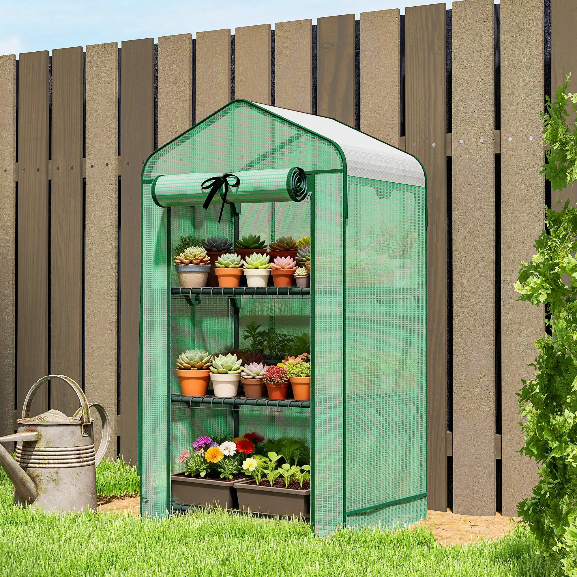 3-Tier Mini Greenhouse with Ro - Greenhouse Mini Indoor 리뷰 및 가격