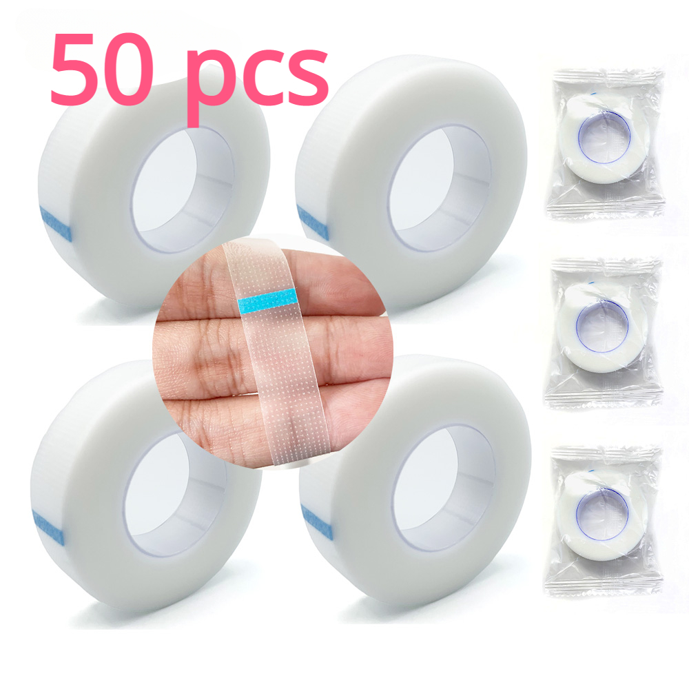 50 Rolls Eyelash Tape PE Eyela - Grafting Tape 리뷰 및 가격