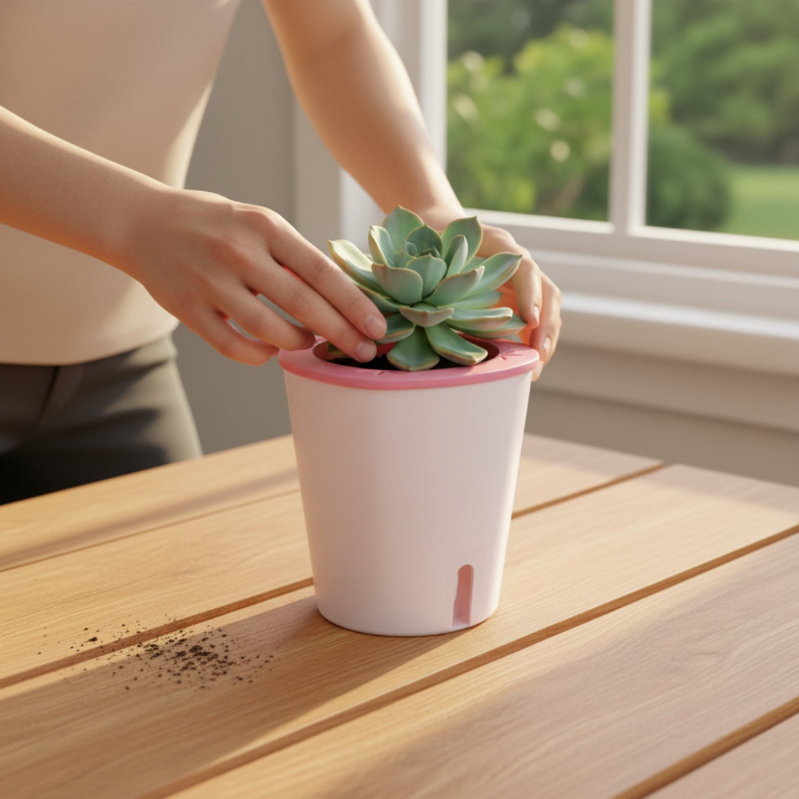 Self Watering Planter Large Si - Gardening Tools In 리뷰 및 가격