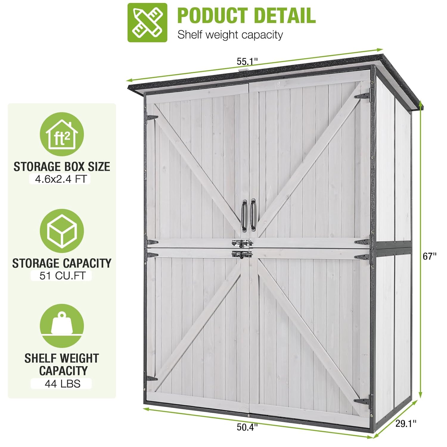 Outdoor Cabinet Storage Shed w - Gardening Tools In 리뷰 및 가격