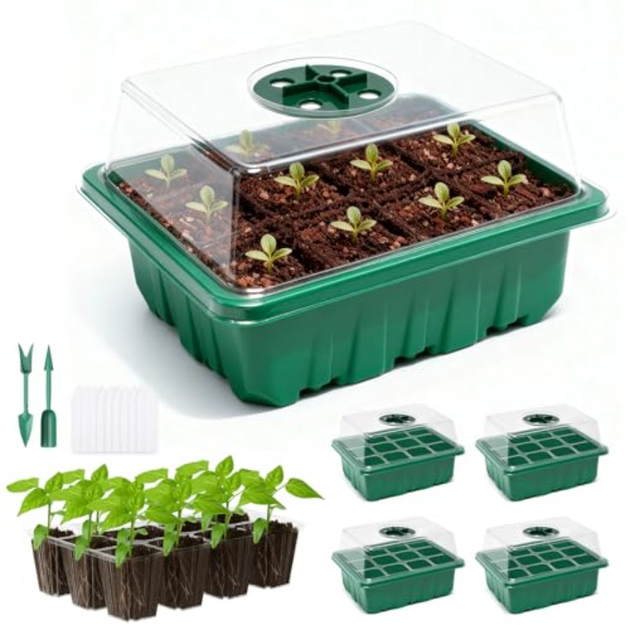 5 Packs Seed Starter Tray with - Greenhouse Mini Indoor 리뷰 및 가격