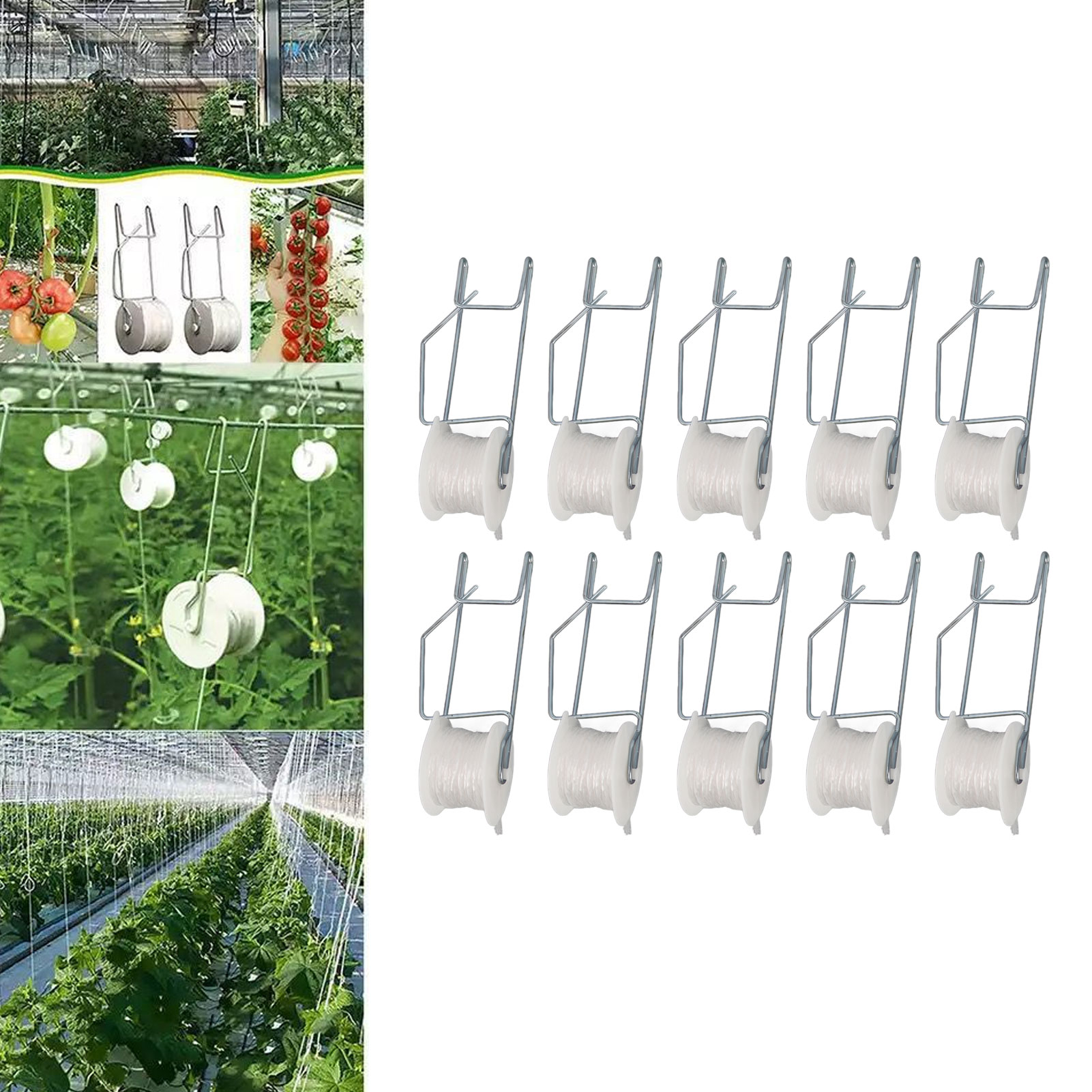 6-50pcs Tomato Support Hooks T - Essential Gardening Tools 리뷰 및 가격