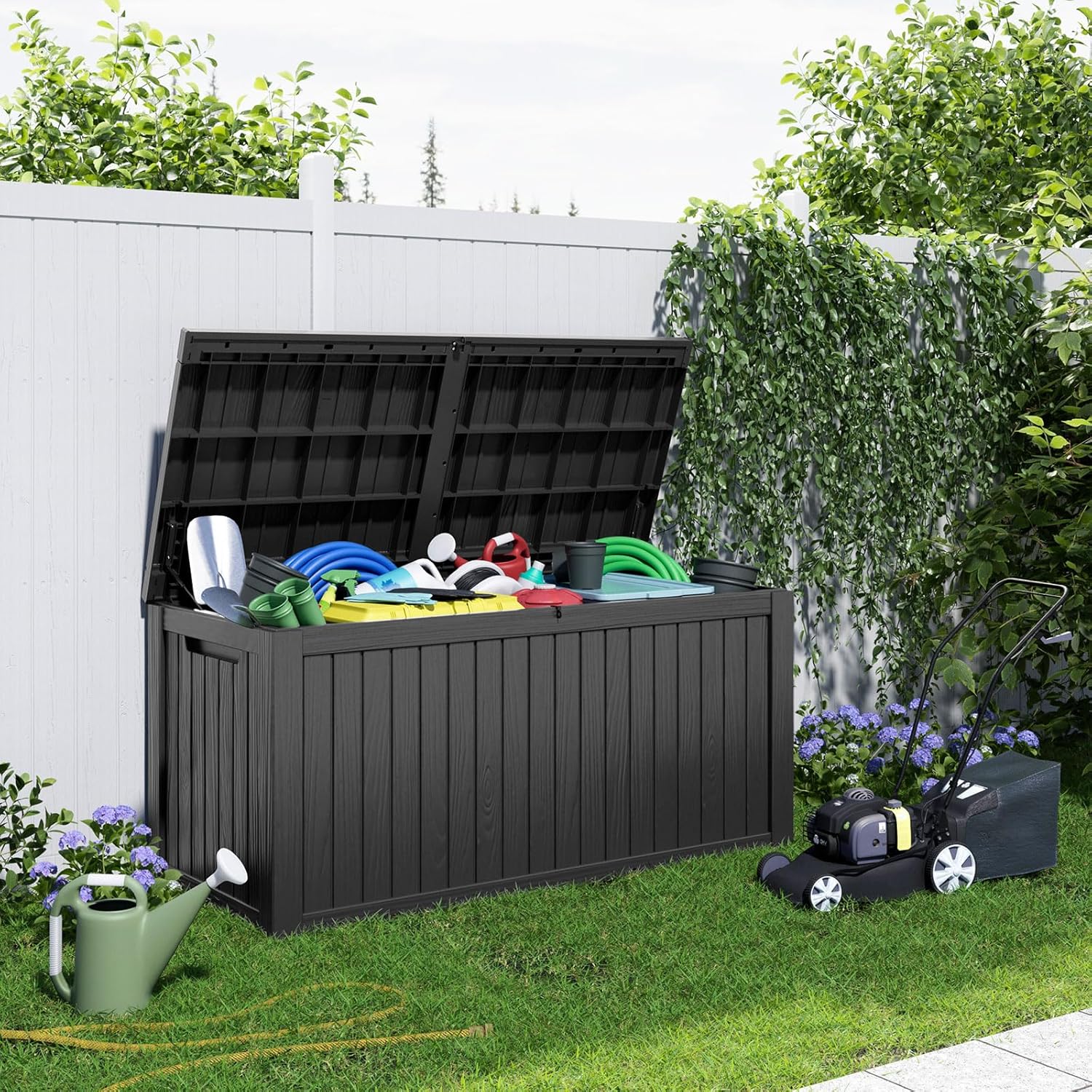 180Gal Lockable Resin Deck Box - Gardening Tools In 리뷰 및 가격